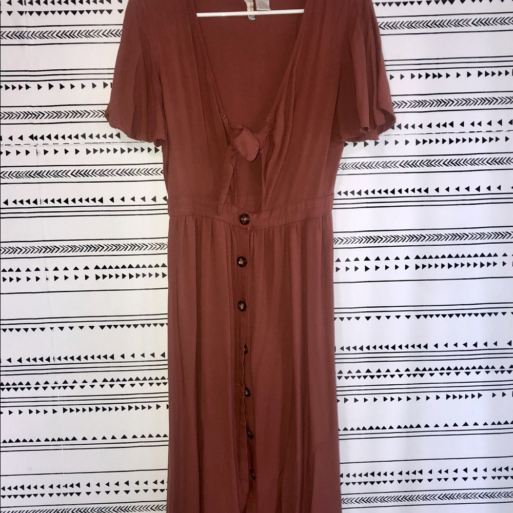 Comfortable and stylish button up dress
